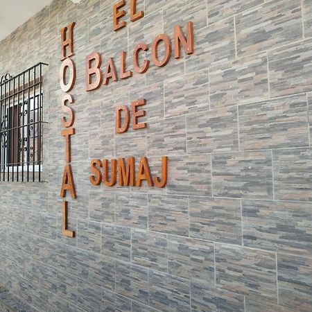 El Balcon De Sumaj Hotel มายมารา ภายนอก รูปภาพ
